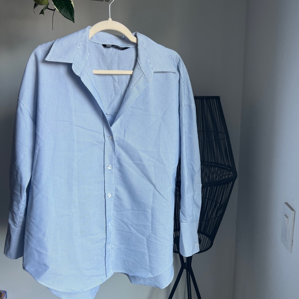 Zara button up shirt
